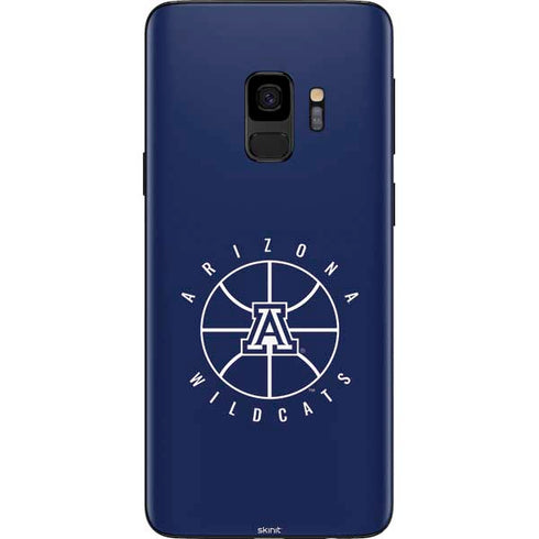 University of Arizona Basketball Mark Blue Galaxy S9 Skin
